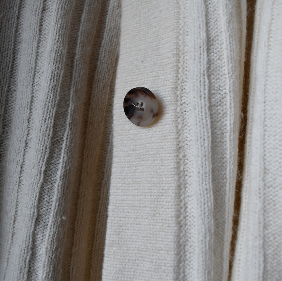 Madewell Niles Wide Rib Wool Collar Cardigan - Picture 6 of 12